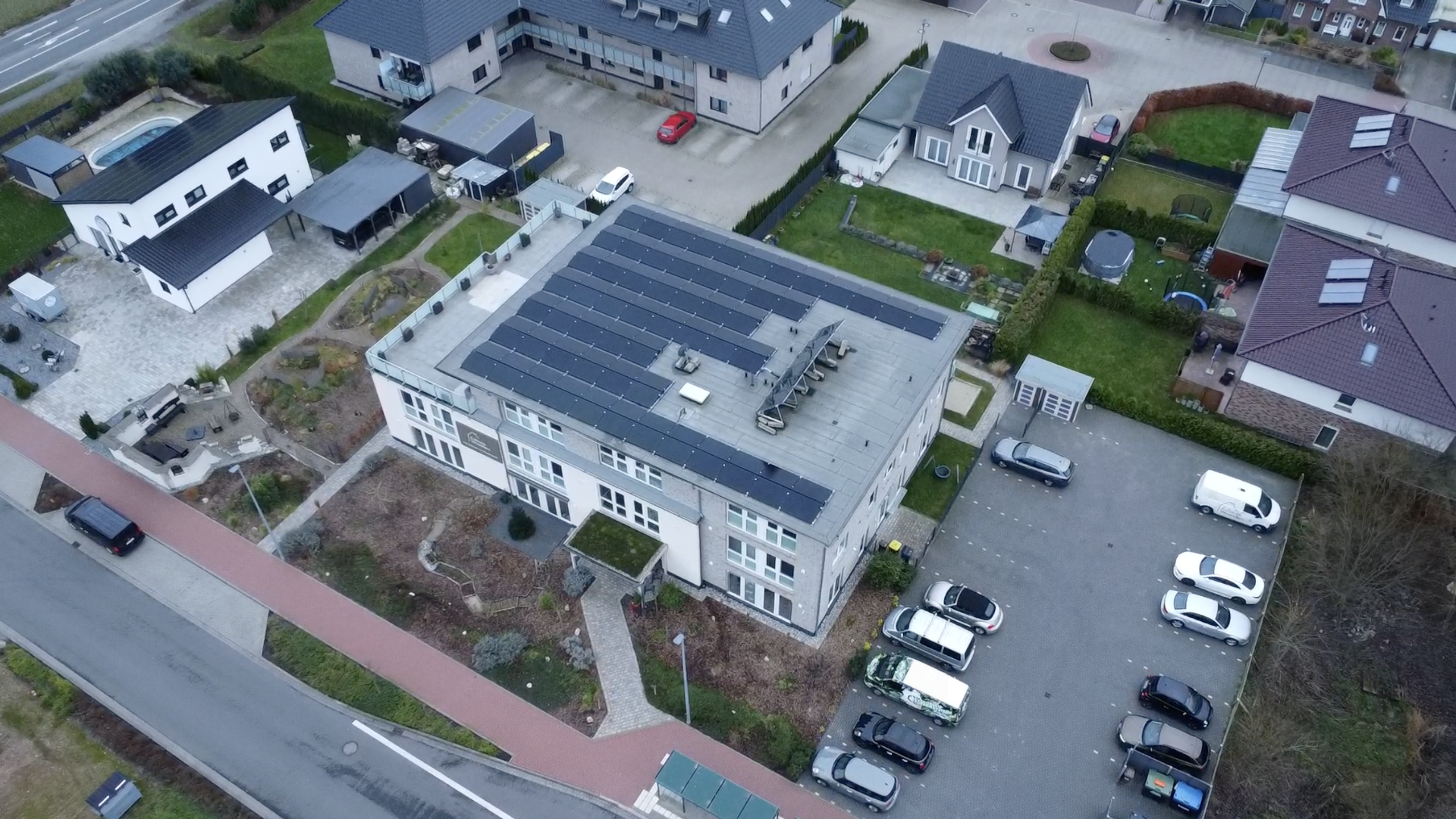 Fertige Gewerbe-PV-Anlage